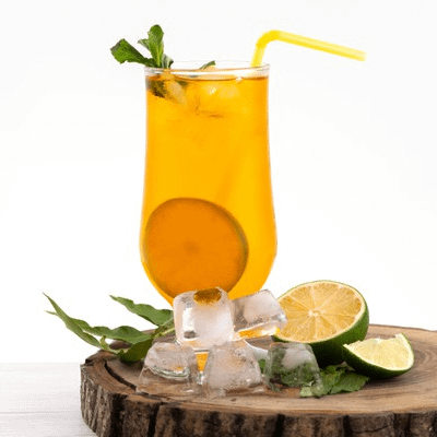 Destornillador naranja bebida para día festivo
