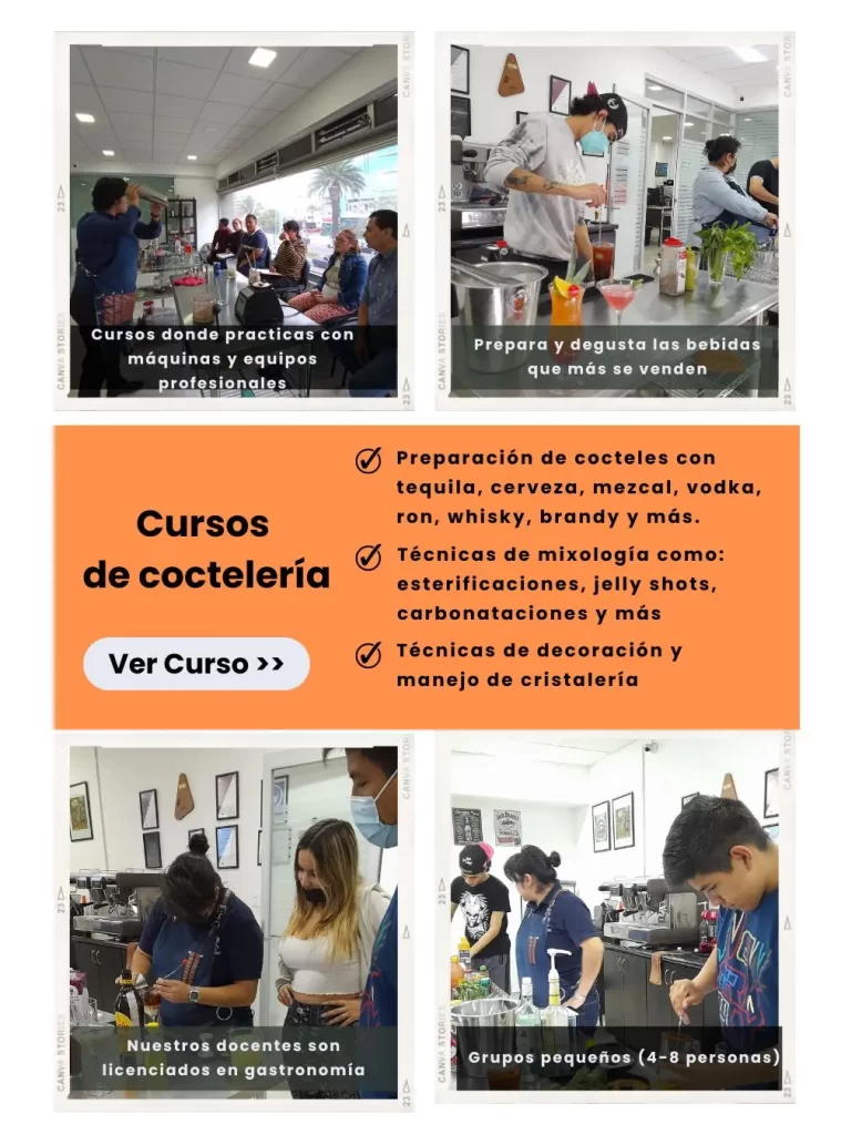 cursos de coctelería