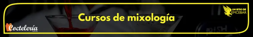 Cursos de mixología