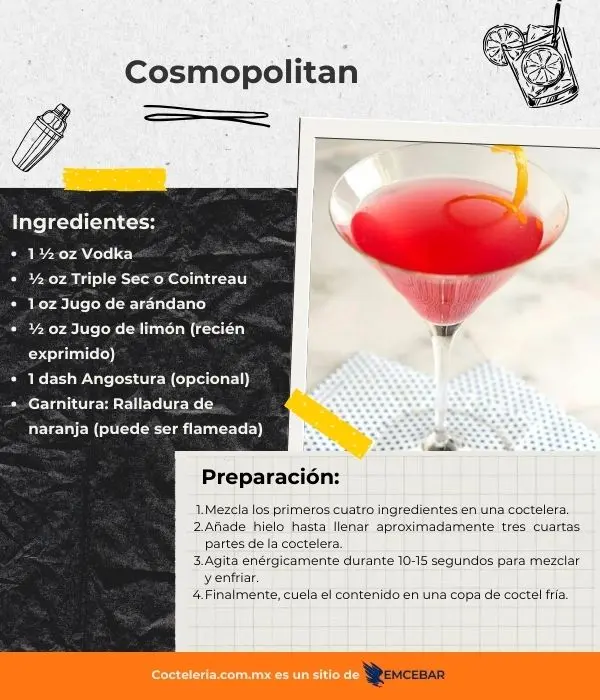 Tequila cosmopolitan