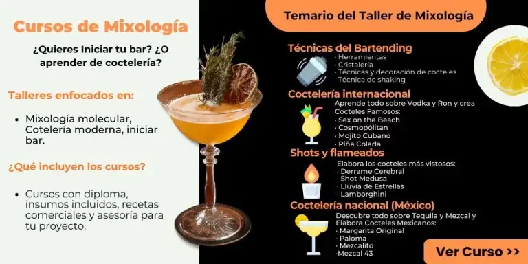 cursos de mixologia